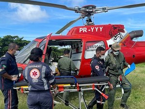 Criança indígena é transferida de Aracaju para Maceió com pneumonia após contrair Covid-19