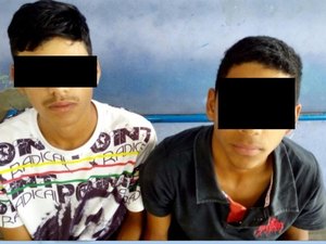 Adolescentes são presos com armas, drogas e celulares no Agreste