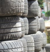 Limpeza urbana: saiba como descartar um pneu sem uso