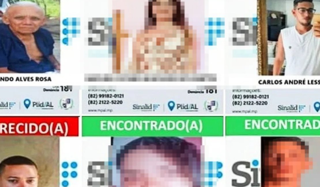 Após onda desaparecimentos em AL, MP propõe criação de delegacia especializada