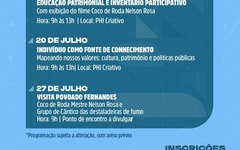 Programação do evento