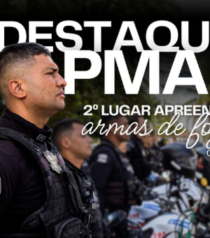 3º Batalhão lidera apreensões de armas de fogo em outubro e alcança 2º lugar geral na PMAL