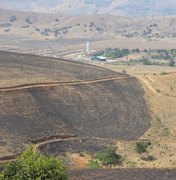 Incêndio consome cerca de 150 hectares de vegetação na Serra dos Frios