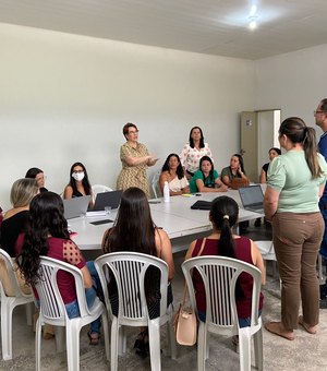 Tainá Veiga participa de reunião com equipe pedagógica para definir alinhamentos sobre o SAEB 2023