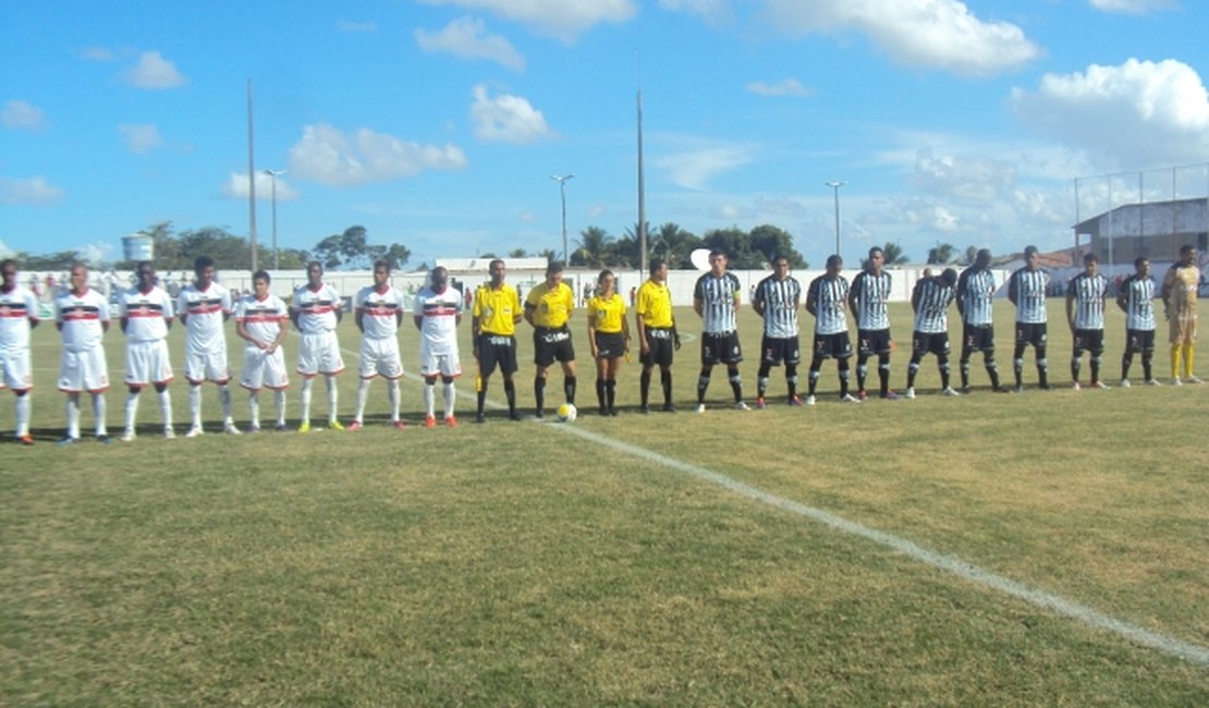 ASA empata contra o Santa Rita e cai para lanterna do Alagoano