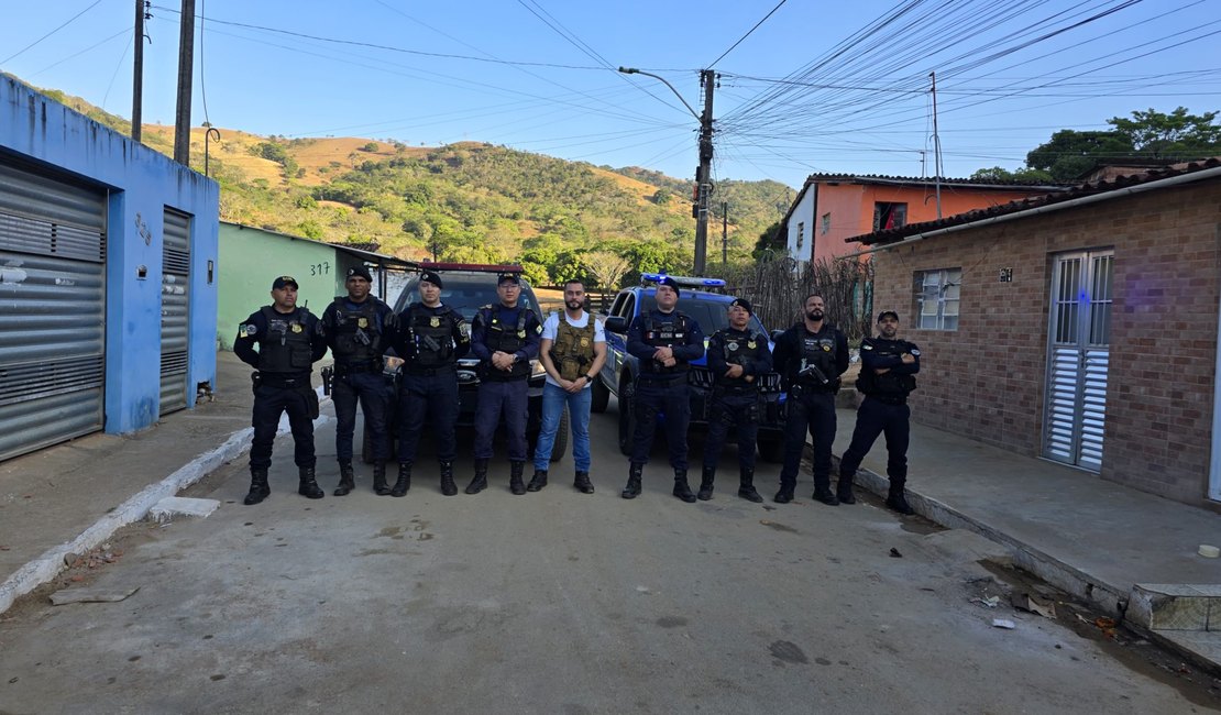 Megaoperação em Palmeira dos Índios tem apoio do videomonitoramento e integra forças de segurança