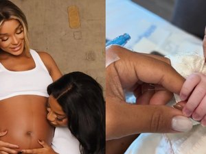 Mãe de Ludmilla fala sobre saúde de Zuri um dia após nascimento da menina