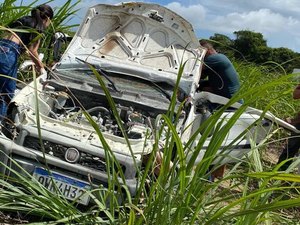 Pastores da ISJC de Arapiraca se envolvem em acidente na Barra de São Miguel e um morre