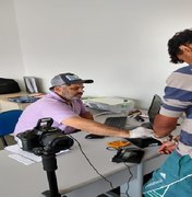 Núcleo de Identificação realiza consulta biométrica em Palmeira dos Índios