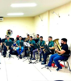 Filarmônicas se encontram em Arapiraca para comemorar aniversário da Sociedade Musical 30 de Outubro