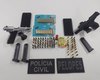 Ação integrada resulta em prisão e apreensão de arma de fogo no Sertão de AL