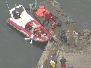 Embarcações naufragam e deixam quatro mortos e desaparecidos em Itaguaí, RJ