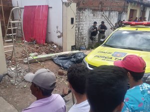 Pedreiro morre ao ser atingido por viga de concreto em Murici