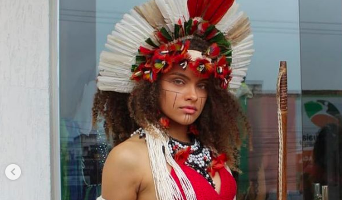 Indígena Katokinn do sertão de Alagoas, Elâine Souza vence Miss Brasil 2021