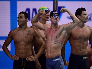 Brasil conquista prata no revezamento masculino do Mundial