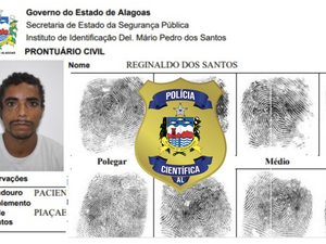 Instituto de Identificação procura familiares de homem de 32 anos nascido em Piaçabuçu