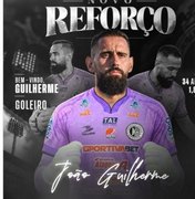 ASA anuncia a contratação do goleiro João Guilherme