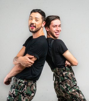 Rico e Davi estreiam show de humor em Maceió