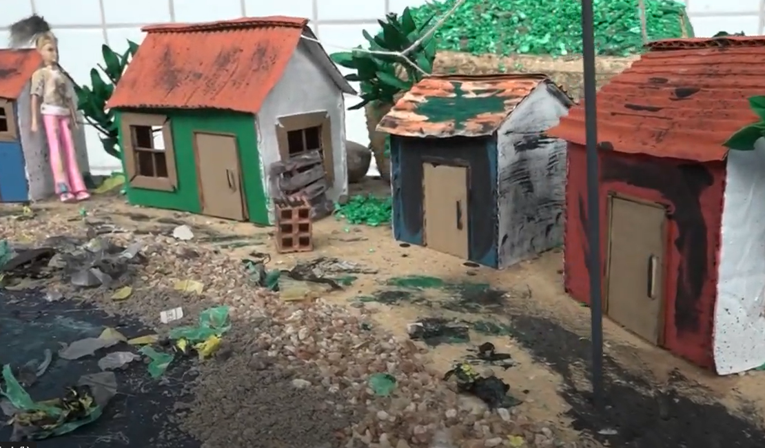 [Vídeo] Estudantes apresentam trabalho sobre racismo ambiental em Arapiraca na Semana do Meio Ambiente