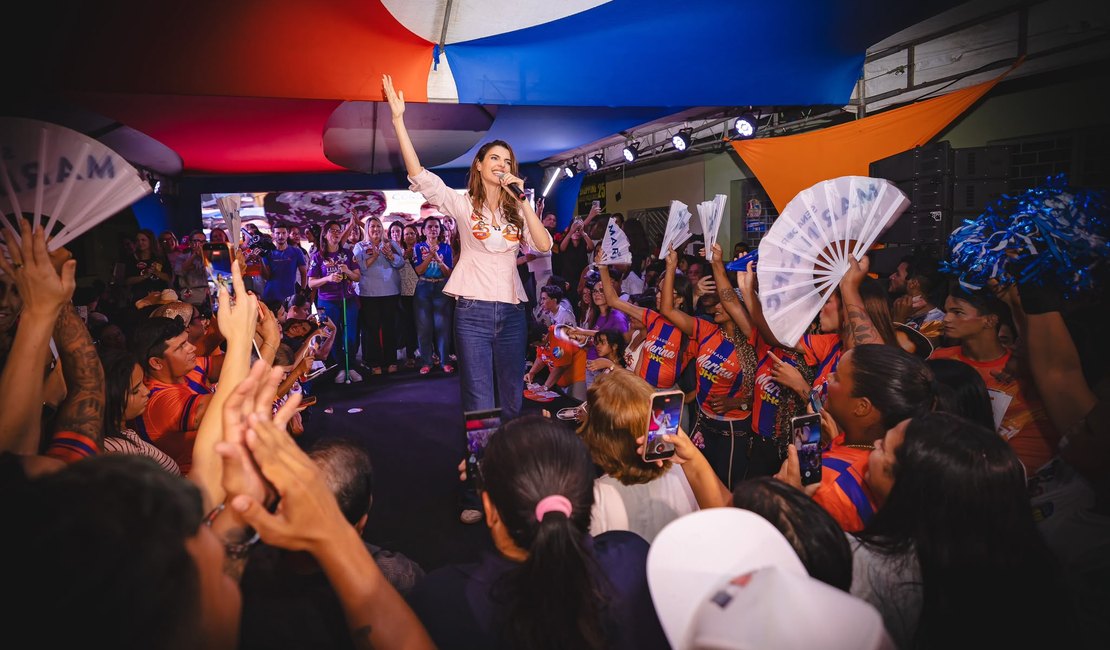 'Ninguém vai parar a força de uma mulher', diz Marina JHC em Matriz do Camaragibe