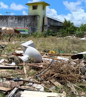 MPAL encontra lixo, animais soltos e risco sanitário em terreno do Tabuleiro dos Martins