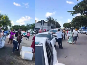 [Vídeo] Imagens mostram troca de tiros entre policiais e criminosos em Maceió