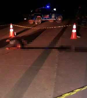 Acidente mata ciclista na AL-105 em Campo Alegre