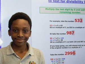Menino de 12 anos descobre fórmula matemática que ajuda o estudo da divisão
