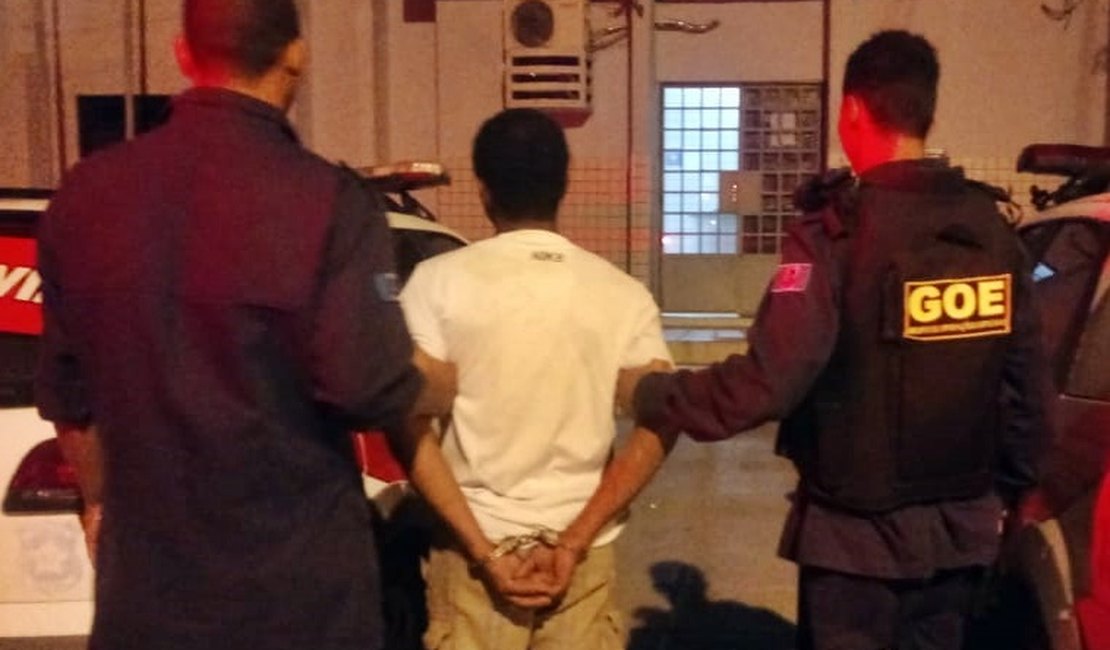 Homem agride esposa grávida de seis meses e é preso em São Miguel dos Campos