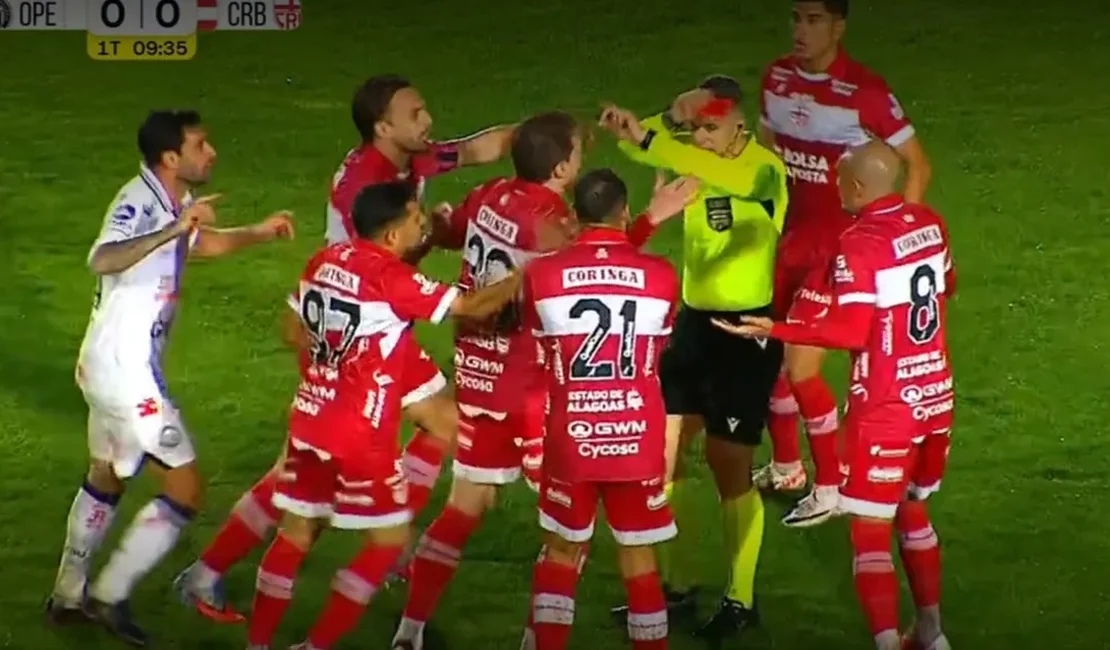 Direção  do CRB apresenta reclamação à CBF contra arbitragem do jogo contra o Operário-PR