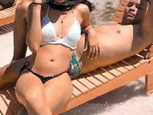 Florentina, filha de Tiririca, faz sucesso na web com biquíni minúsculo