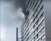 Incêndio atinge prédio na Ponta Verde e assusta moradores em Maceió