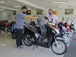 Venda de motos dispara em Maceió na reta final de 2021