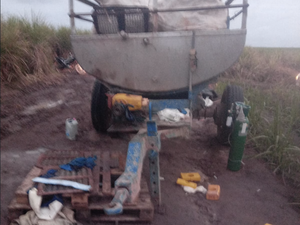 Funcionário de usina tem braço engolido e moído por maquinário agrícola em São Miguel dos Campos