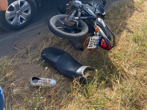 Motociclista morre em grave acidente na  AL-486, em Craíbas