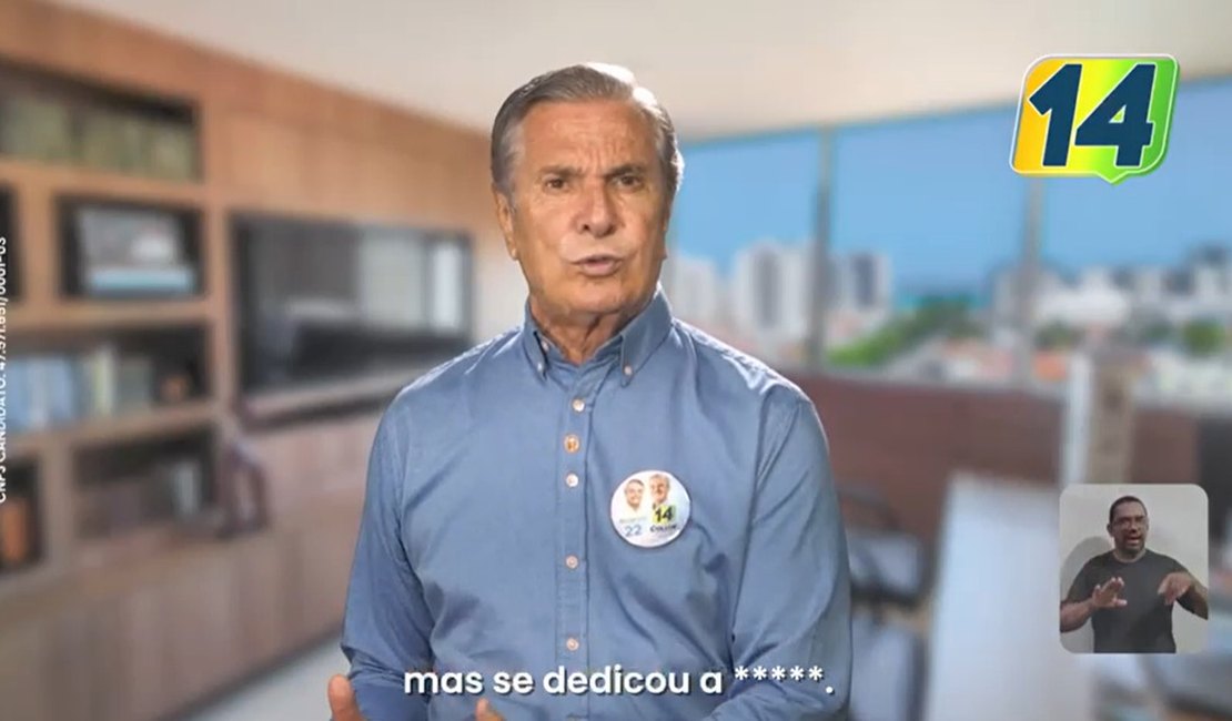 Em vídeo para guia eleitoral, Collor acirra críticas a Cunha, de olho no 2º turno
