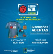Pestalozzi Arapiraca abre inscrições para 3ª Corrida Azul