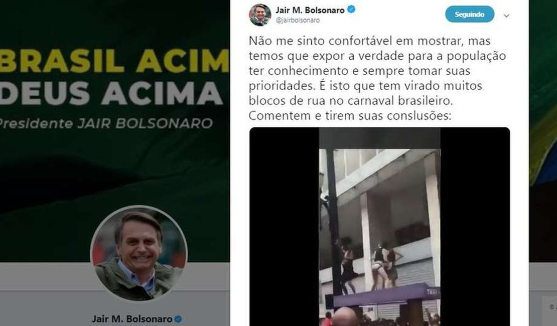 Advogados da dupla do 'golden shower' vão ao STF para que Bolsonaro apague tuites