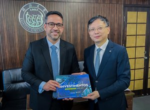 Governador alinha cooperação de Alagoas com Universidade Tongji