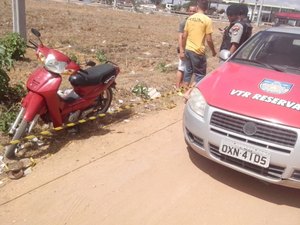 Moto tomada em assalto em Junqueiro é encontrada em Arapiraca