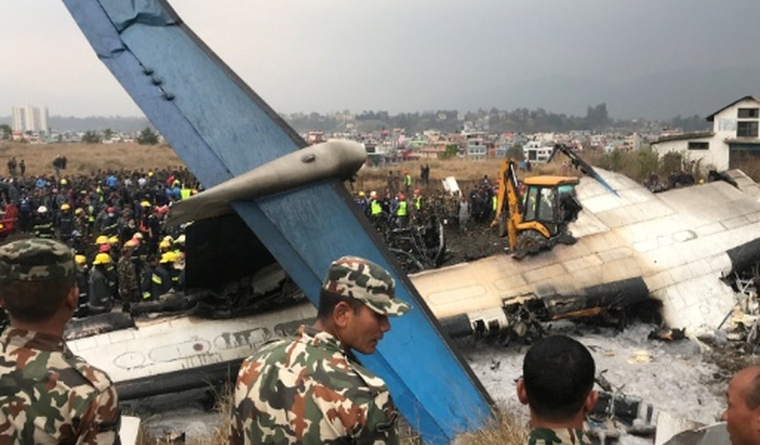 Queda de avião durante a aterrisagem deixa ao menos 38 mortos no Nepal 7Segundos Arapiraca