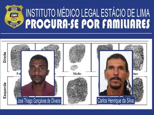 IML de Maceió procura familiares de homens que deram entrada em setembro