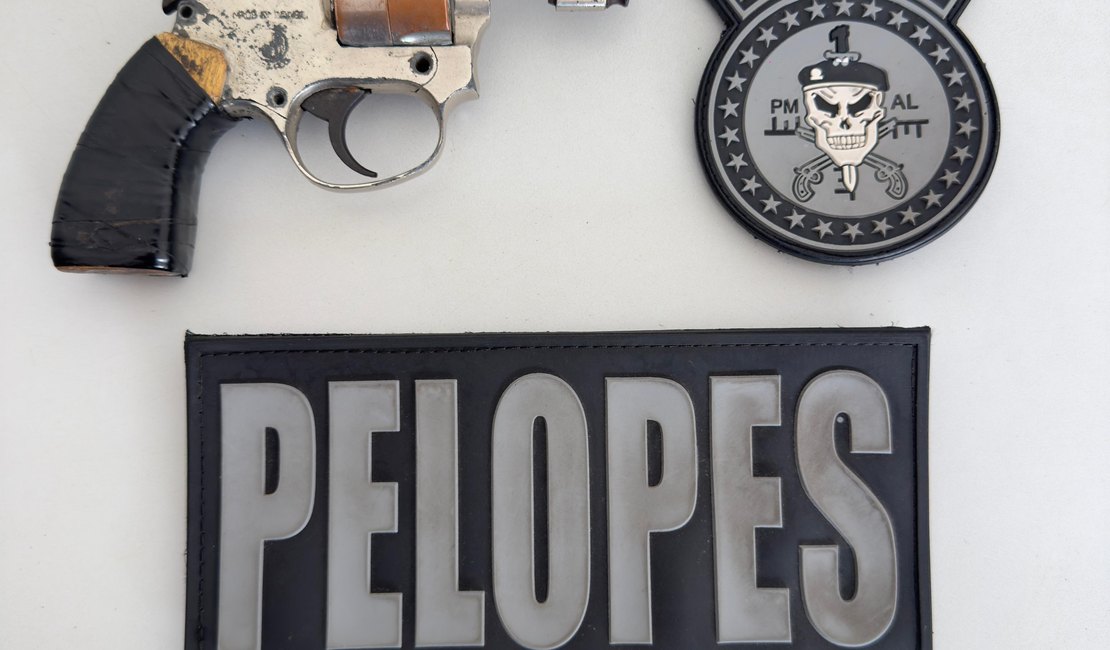 Arma de fogo é apreendida com suspeito de crimes na zona rural de Craíbas