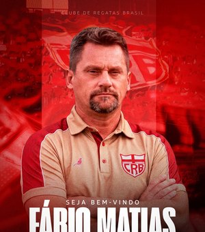 Fábio Matias é o novo técnico do CRB para sequência da temporada