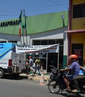 Vereadora leva carro de exames citológicos para Câmara de Arapiraca