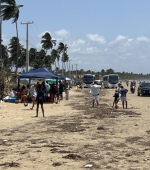 MPF entra com ação para proibir tráfego de veículos na faixa de areia do Pontal do Peba