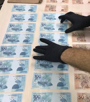 Homem é preso por falsificação de dinheiro em Rio Largo
