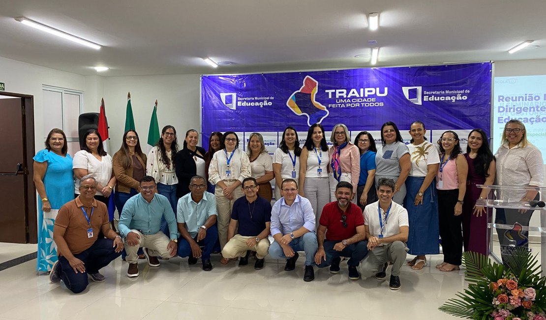Pela primeira vez, Traipu sedia Reunião Técnica de Dirigentes Municipais de Educação