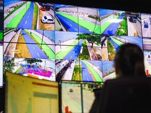 Câmeras de videomonitoramento reforçam segurança na nova orla de Maceió