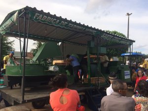 Prefeitura de Lagoa da Canoa inaugura fábrica de farinha para agricultores 